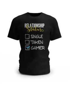 Relationship status, Single, Taken, Gamer